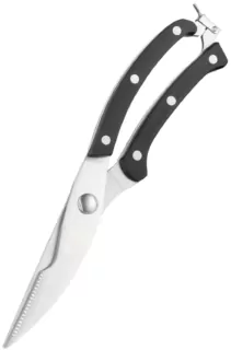 Ardesto Kitchen Poultry Scissors Black Mars, 25.5cm, stainless steel, plastic, black