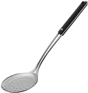 Ardesto Skimmer Black Mars, 38cm, stainless steel, plastic, black