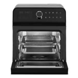 Ardesto air fryer, 2250W, bowl-15l, touch control, 40-220°C, metal/plastic, white-black