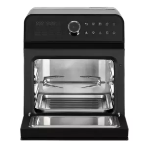 Ardesto air fryer, 2250W, bowl-15l, touch control, 40-220°C, metal/plastic, white-black