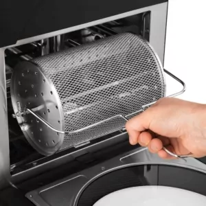 Ardesto air fryer, 2250W, bowl-15l, touch control, 40-220°C, metal/plastic, white-black