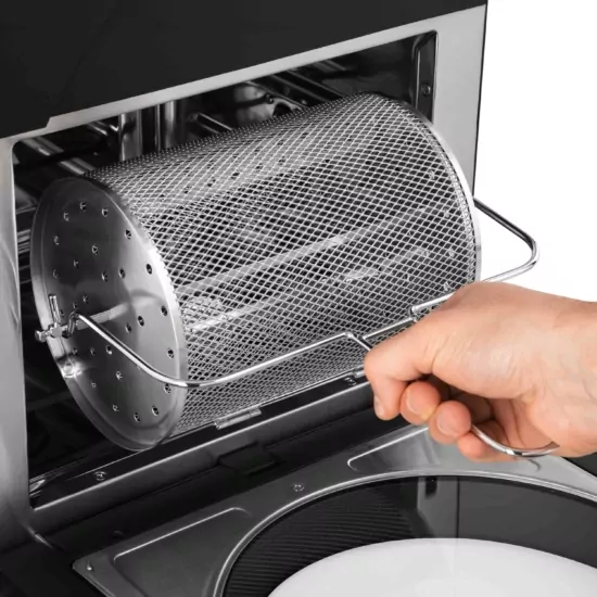 Ardesto air fryer, 2250W, bowl-15l, touch control, 40-220°C, metal/plastic, white-black