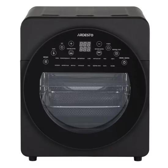 Мультипіч Ardesto, 1700Вт, об’єм-14.5л, сенсорне керування, 50-220°C, нержав.сталь/пластик, сіро-чорний