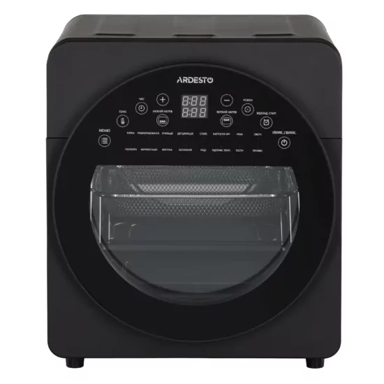 Мультипіч Ardesto, 1700Вт, об’єм-14.5л, сенсорне керування, 50-220°C, нержав.сталь/пластик, сіро-чорний
