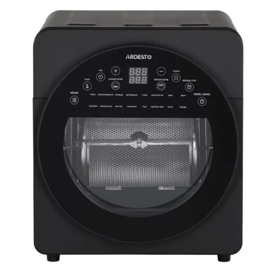 Мультипіч Ardesto, 1700Вт, об’єм-14.5л, сенсорне керування, 50-220°C, нержав.сталь/пластик, сіро-чорний