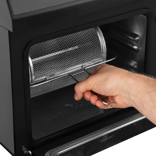 Мультипіч Ardesto, 1700Вт, об’єм-14.5л, сенсорне керування, 50-220°C, нержав.сталь/пластик, сіро-чорний