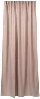 Curtain ARDESTO 150х270cm, linen look, 100% polyester, taupe