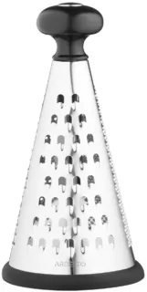 Ardesto Grater Gemini, 23cm, stainless steel, plastic, black