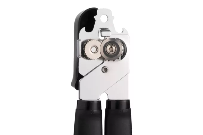 Ardesto Can opener Gemini, 19.5cm, zinc alloy, plastic, black