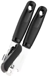 Ardesto Can opener Gemini, 19.5cm, zinc alloy, plastic, black