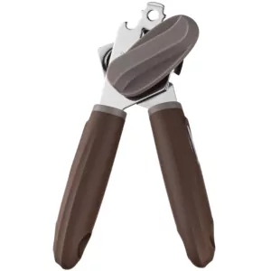 Ardesto Can opener Gemini, 19.9cm, stainless steel, plastic, gray-brown