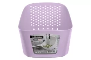 Ardesto Bowl with strainer Fresh, 3.7l, plastic, lilac