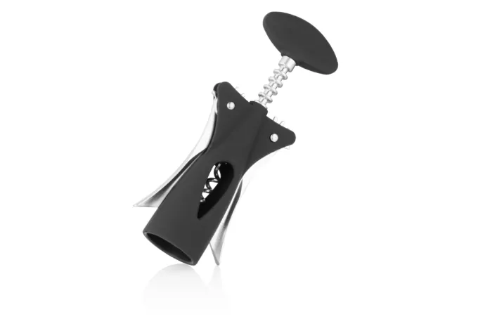 Штопор Ardesto Black Mars, 19.5см, цинковый сплав, пластик, черный