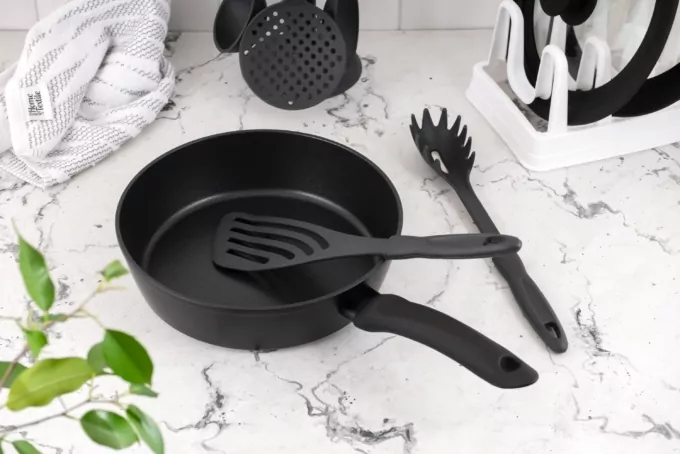ARDESTO Набір кухонного приладдя Gemini Gourmet, 5шт, пластик, чорний