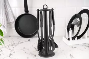 ARDESTO Набір кухонного приладдя Gemini Gourmet, 5шт, пластик, чорний