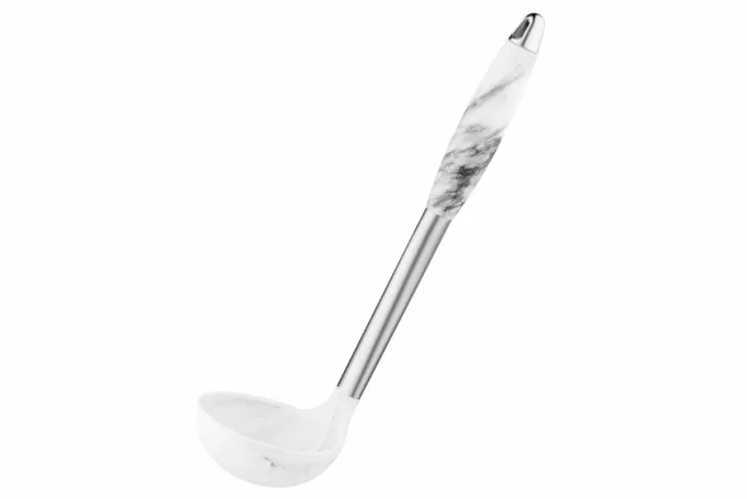 Половник Ardesto Gemini Marmo, 30см, силикон, нержавеющая сталь