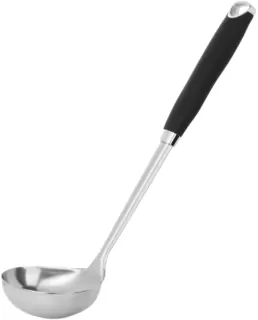Ardesto Ladle Gemini, 31.5cm, stainless steel, plastic, black