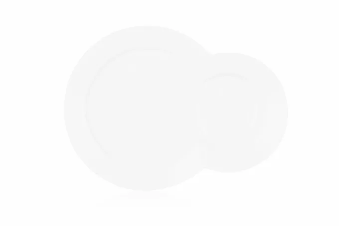 Ardesto Saucer for cup, 24х18сm, porcelain, white