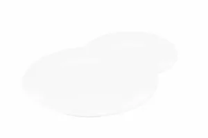 Ardesto Saucer for cup, 24х18сm, porcelain, white