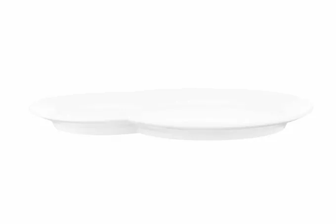 Ardesto Saucer for cup, 24х18сm, porcelain, white