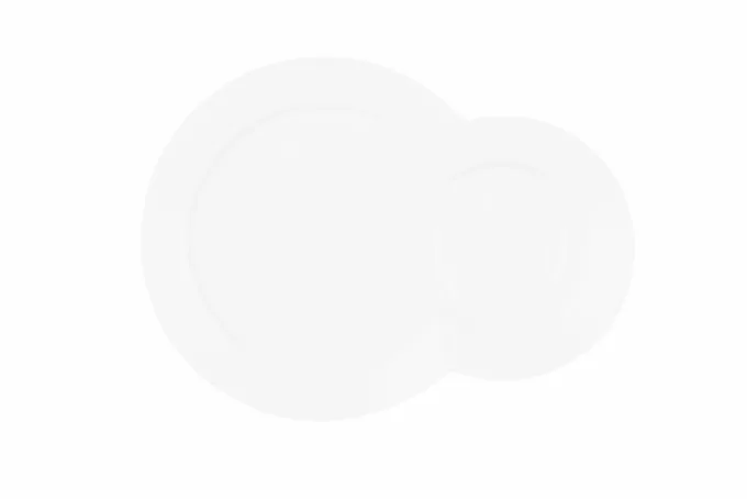 Ardesto Saucer for cup, 24х18сm, porcelain, white