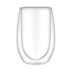 Набор чашек с двойными стенками Ardesto, 350мл, 2шт, боросиликатное стекло, прозрачный