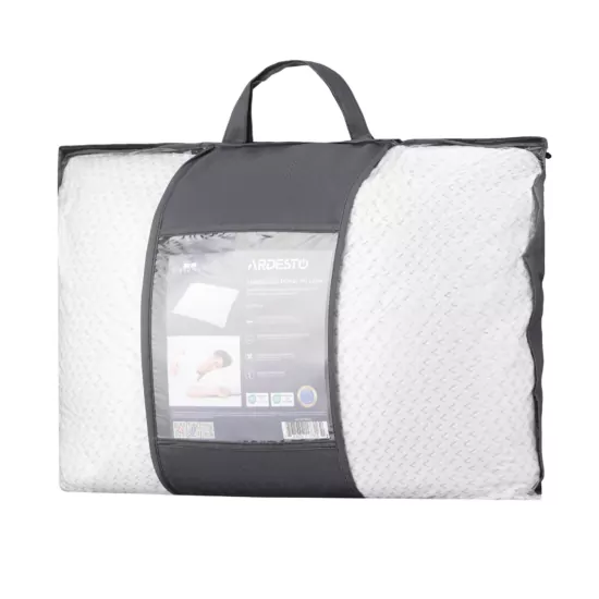 Подушка ортопедическая ARDESTO Sleepwell, 50х70см, прямоугольная, пена мемори, белый