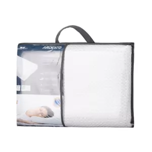 Ardesto Contour pillow Sleepwell, 60х40х11/9cm, aircell memory foam, white
