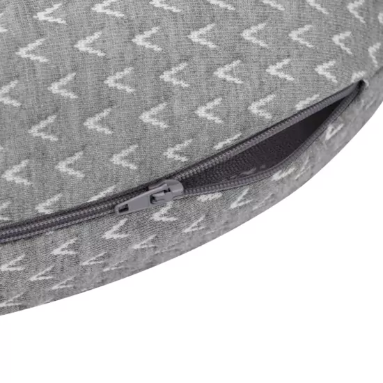 Neck pillow ARDESTO Sleepwell Travel 34х29х10cm, aircell memory foam, grey