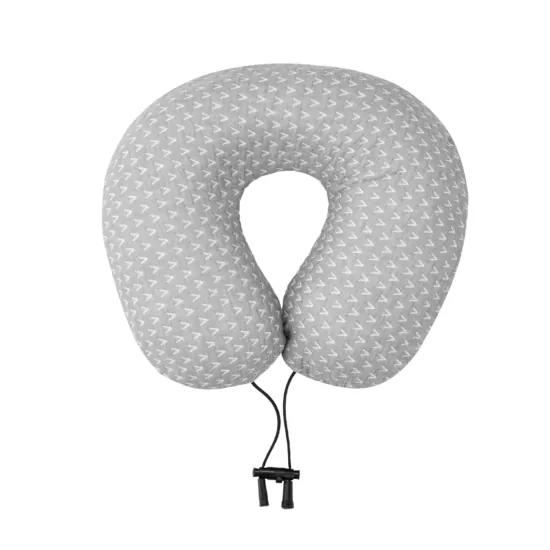 Neck pillow ARDESTO Sleepwell Travel 34х29х10cm, aircell memory foam, grey