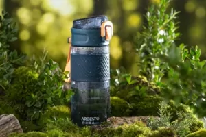 ARDESTO Пляшка для води Active, 600мл, пластик, синій темний