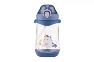 Бутылка для воды детская Ardesto Unicorn, 500мл, пластик, синий