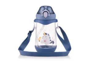 Бутылка для воды детская Ardesto Unicorn, 500мл, пластик, синий