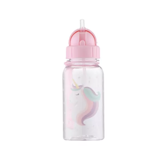 Бутылка для воды детская Ardesto Unicorn, 500мл, пластик, розовый
