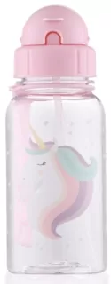 Бутылка для воды детская ARDESTO Unicorn, 500мл, пластик, розовый