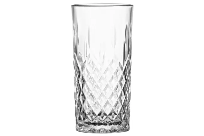 Набор стаканов высоких Ardesto Alba, 356мл, 3шт, стекло, прозрачный