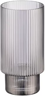 Набор стаканов высоких Ardesto Graphite, 380мл, 2шт, стекло, серый