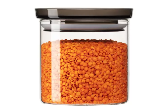 Ardesto Jar Fresh, 500ml, glass, plastic, transparent