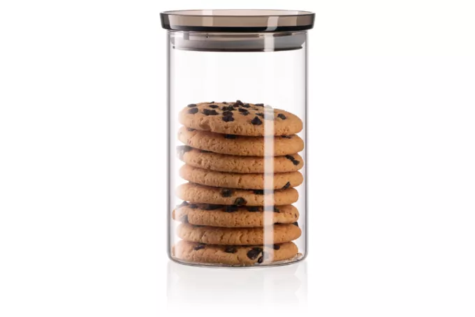 Ardesto Jar Fresh, 900ml, glass, plastic, transparent