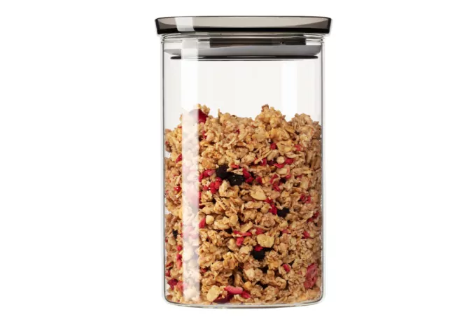 Ardesto Jar Fresh, 900ml, glass, plastic, transparent