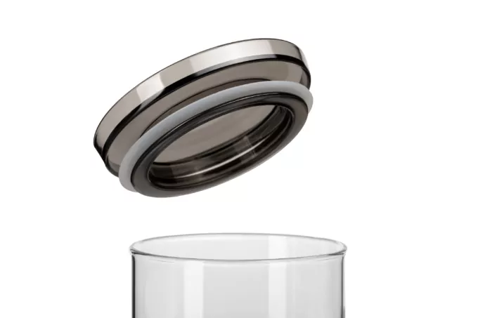 Ardesto Jar Fresh, 900ml, glass, plastic, transparent