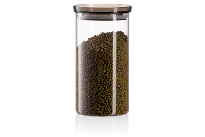 Ardesto Jar Fresh, 1150ml, glass, plastic, transparent