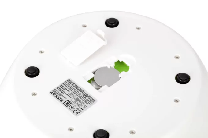 Ardesto scales for kitchen 5кг, CR2032x1 included, plastic, green