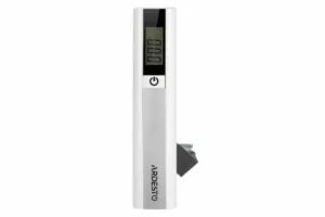 Ardesto electronic travel scales 50кг, R2032x1, plastic/metal, white