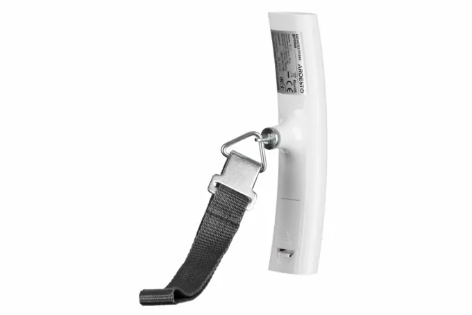Ardesto electronic travel scales 50кг, R2032x1, plastic/metal, white