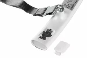 Ardesto electronic travel scales 50кг, R2032x1, plastic/metal, white