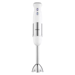 Блендер ARDESTO погружной HBG-800WWHCHML, 800Вт, 4в1, чаша-600мл, чопер 500мл, бело-серебристый