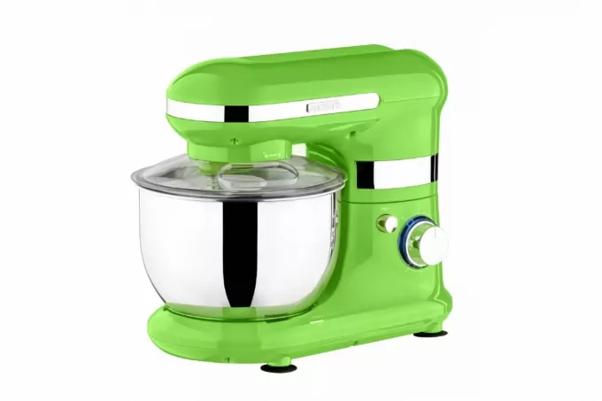 ARDESTO Миксер планетарный 800Вт, насадки-3, чаша-нерж., металл, 4л, Pulse-режим, зелёный