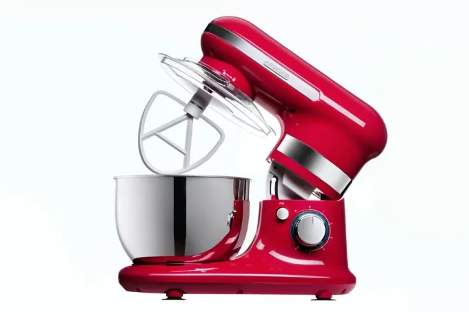 ARDESTO Міксер планетарний 800Вт, насадки-3, чаша-нерж., метал, 4л, Pulse-режим, червоний