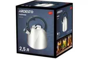 Чайник  Ardesto Gemini Cremona, 2.5л, нержавеющая сталь